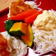 具のソースで☆変わり素麺3種