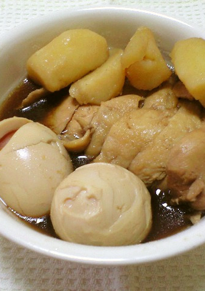 もちもち鶏肉&とろとろ煮タマゴ-レシピのメイン写真