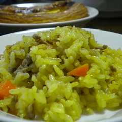 お鍋で簡単カレーピラフ-レシピのメイン写真
