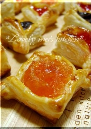 簡単♪冷凍パイシートでプチアップルパイ♪-レシピのメイン写真