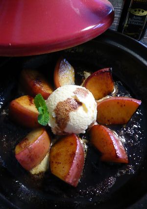 タジン鍋でりんごのデザート-レシピのメイン写真