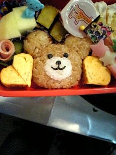 簡単☆クマさん弁当☆-レシピのメイン写真