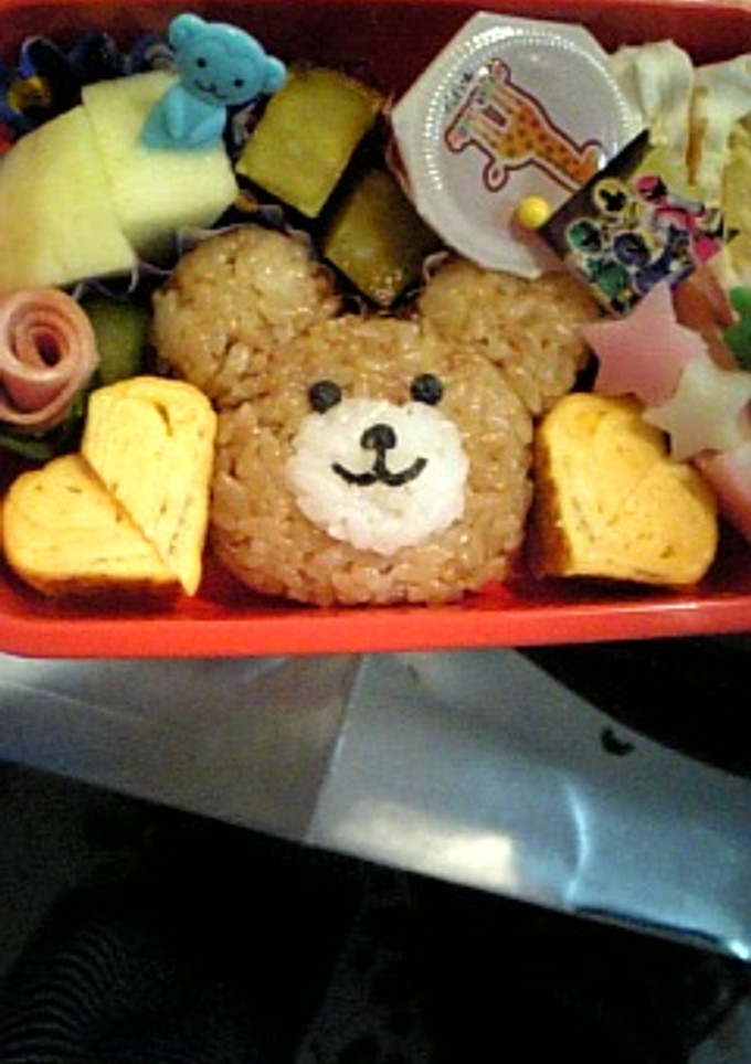 簡単☆クマさん弁当☆-レシピのメイン写真