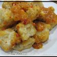 高野豆腐の唐揚げ ~具のソース和え~