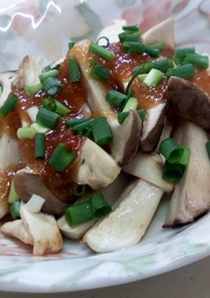 焼エリンギおろしポン酢（具ソースで簡単）-レシピのメイン写真