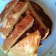離乳食に手づかみホットケーキ