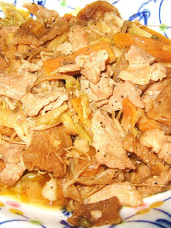 切干大根と豚肉の炒め煮-レシピのメイン写真