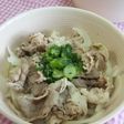 新玉ねぎと豚しゃぶの柚子ぽんサラダ☆