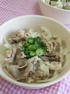 新玉ねぎと豚しゃぶの柚子ぽんサラダ☆-レシピのメイン写真