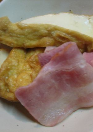 厚揚げとベーコンの煮物-レシピのメイン写真