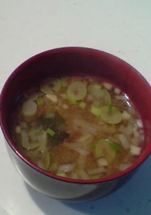 椎茸ダシ味噌汁-レシピのメイン写真
