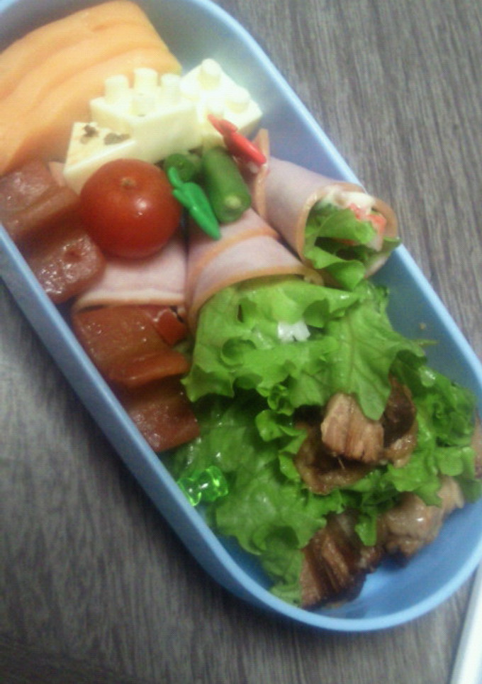 豚の角煮でお弁当-レシピのメイン写真