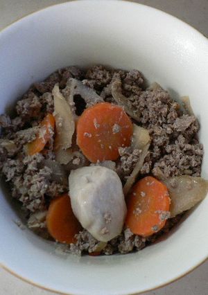 いわしそぼろと根菜の筑前煮-レシピのメイン写真