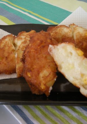 ふわふわ❤じゃがチーズコーンのさつま揚げ-レシピのメイン写真