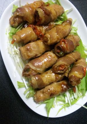 野菜嫌いに◎!てりやき肉巻き-レシピのメイン写真