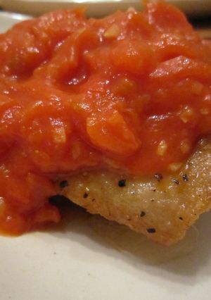 チキンのトマトソースがけ-レシピのメイン写真