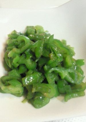 ピーマンの中華風炒め　３分kitchen-レシピのメイン写真
