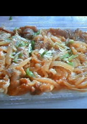 食欲わんさか☆豚スタミナ丼-レシピのメイン写真