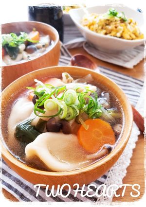 体ポカポカ（●＾o＾●）スープ水餃子-レシピのメイン写真
