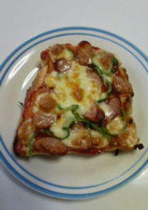 ピザパン-レシピのメイン写真