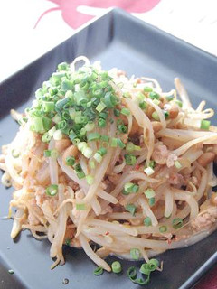 もやしの納豆味噌炒め-レシピのメイン写真