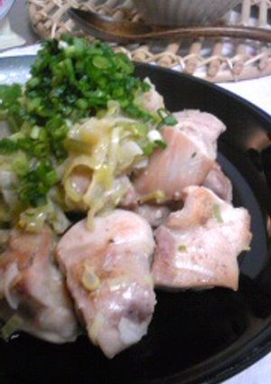 鶏肉のネギ塩レモン♪-レシピのメイン写真