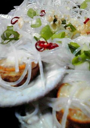 カリカリニンニクが美味◇蒜蓉粉絲蒸扇貝◇-レシピのメイン写真