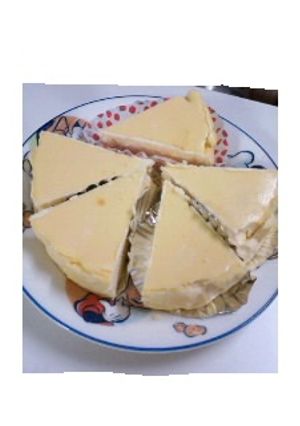 簡単でおいしいチーズケーキ!-レシピのメイン写真