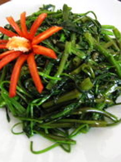 【ベトナム料理♪】空芯菜のにんにく炒め-レシピのメイン写真