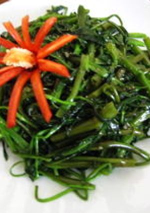 【ベトナム料理♪】空芯菜のにんにく炒め-レシピのメイン写真