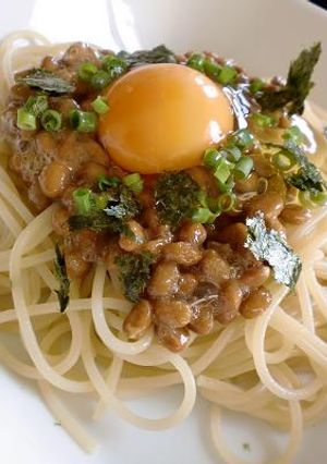 簡単！うまっ☆納豆パスタ-レシピのメイン写真