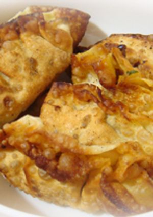 パリッと☆カレー風味の揚げ納豆餃子-レシピのメイン写真