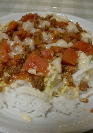 簡単＊タコライス＊-レシピのメイン写真