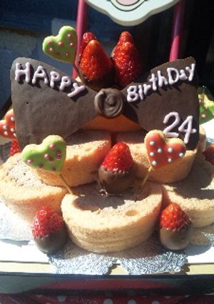 デコケーキ★誕生日用-レシピのメイン写真