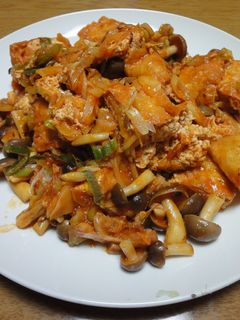 厚揚げのチリソース炒め-レシピのメイン写真