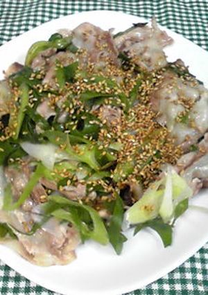 簡単♡豚バラ肉とネギの重ね蒸し焼き-レシピのメイン写真