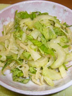 簡単!セロリの和え物-レシピのメイン写真