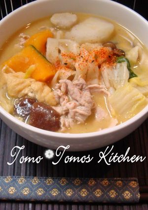 山梨名物　我が家の♥かぼちゃのほうとう♥-レシピのメイン写真