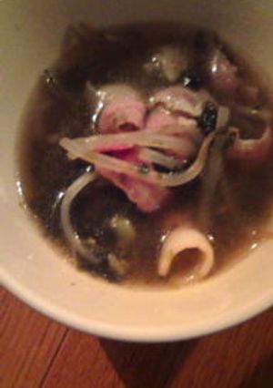 夜食にぴったり★固くなったおにぎりスープ-レシピのメイン写真