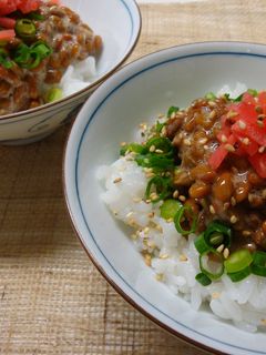 紅しょうがの納豆ごはん-レシピのメイン写真