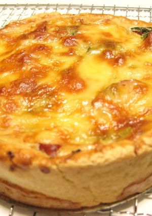 お花見弁当にも☆菜の花キッシュ-レシピのメイン写真