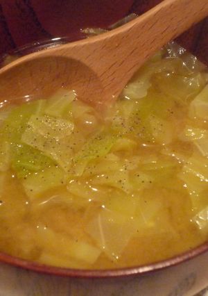 味噌汁で簡単!?朝スープカレーDIET☀-レシピのメイン写真