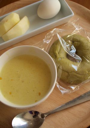 朝1番!カレー風味な豆乳コーンスープ-レシピのメイン写真