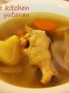 骨付きチキンのスープカレー-レシピのメイン写真