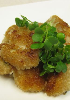 どんぐり料理　ウナギのパン粉焼き-レシピのメイン写真