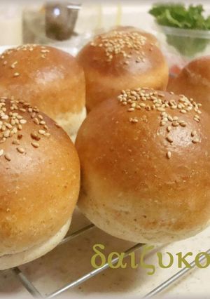 ハンバーガーに♪全粒粉バンズ-レシピのメイン写真