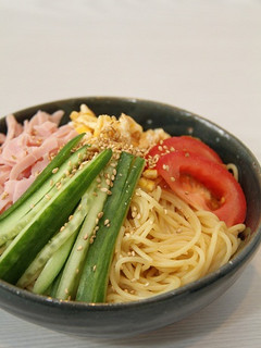 驚異!スパゲティーが冷やし中華に変身-レシピのメイン写真
