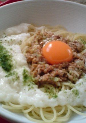 トロネバひきわり納豆パスタ-レシピのメイン写真