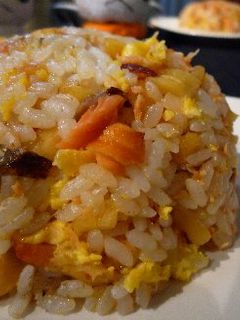 鮭とたくあんのキムチチャーハン-レシピのメイン写真