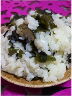 簡単☆わかめご飯-レシピのメイン写真
